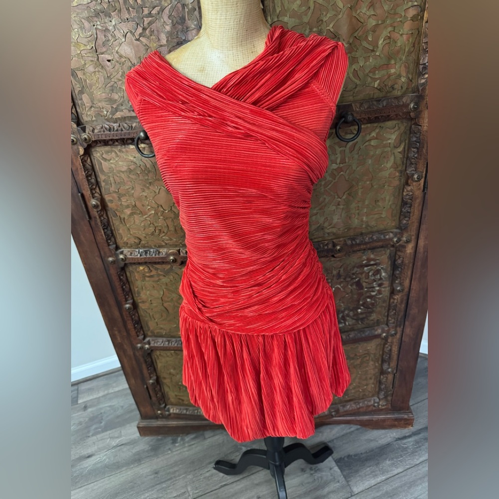 Sabina Musayev Red Dress‎ M